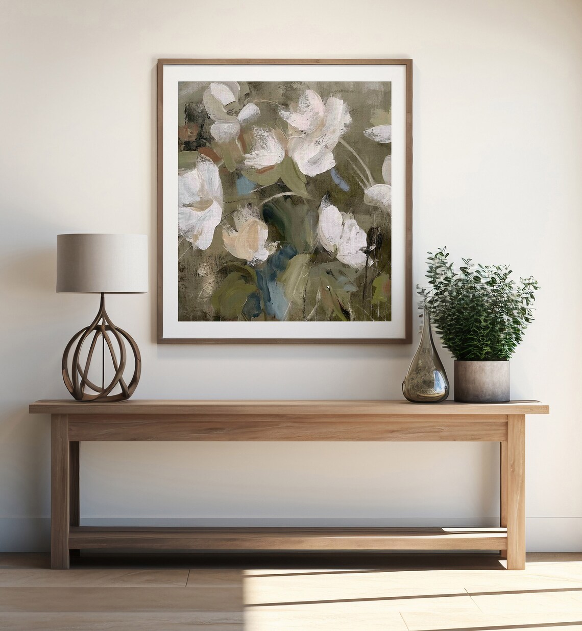Abstract Daffodils Art Print, Fine Art Decor - Image 3