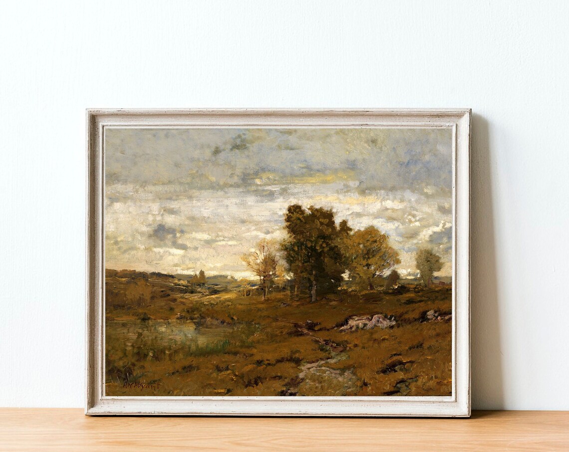 Fall Landscape Painting, Autumn Wall Art Print - Image 4