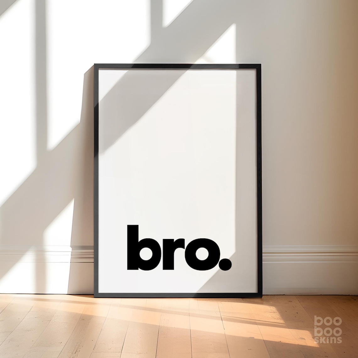 Bro Print, Teen Bedroom Decor Art Print