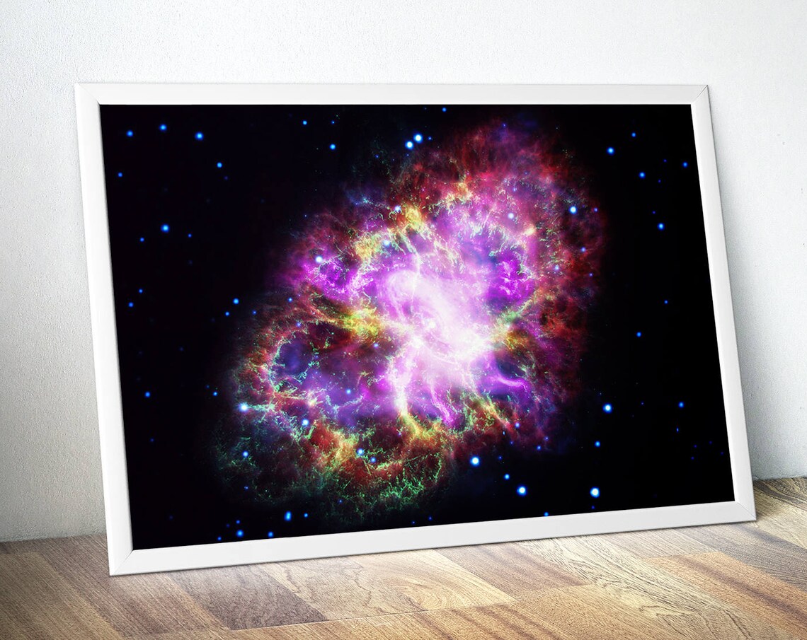 Astronomy Gifts Space Poster, Pink Butterfly Galaxy - Image 4