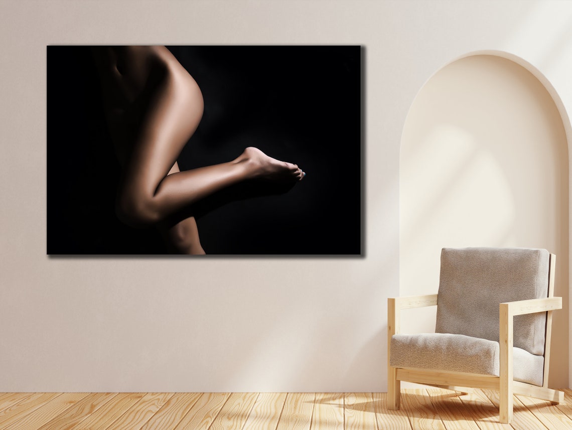 Naked Woman Prints Nude Painting Art Wall Hanging House Gift Ideas Bedroom Wall Decor Sexy Wall Art Sexy Woman Poster - Image 2