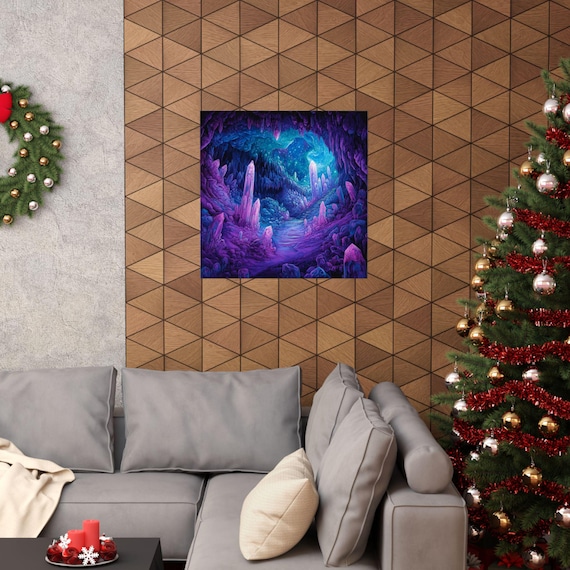 Magical Crystal Cave - Enchanted Forest Decor