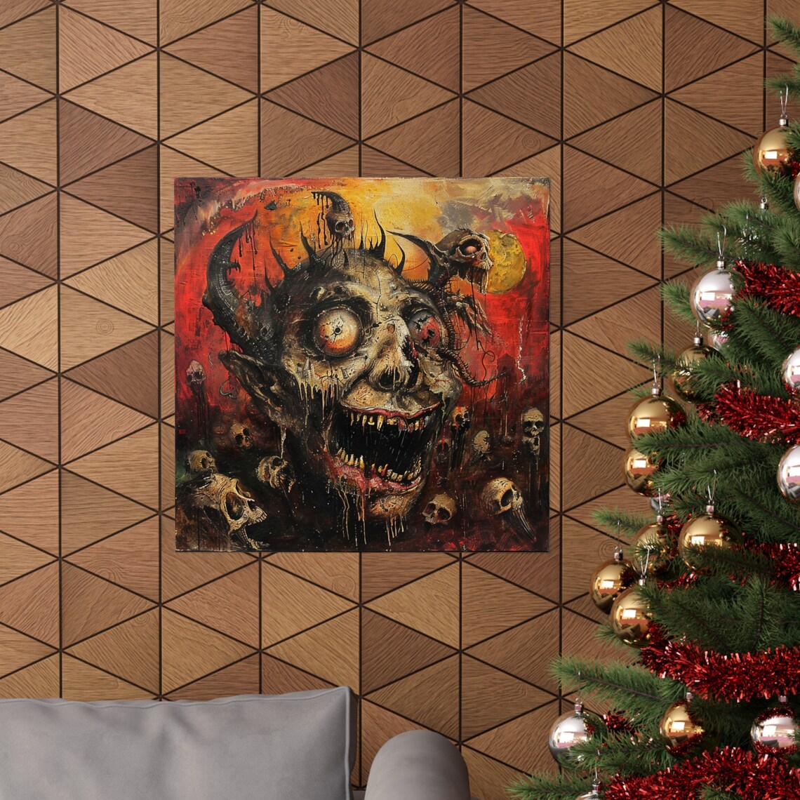 Underworld Trippy Nightmare - Horror Movie Art Print - Image 4