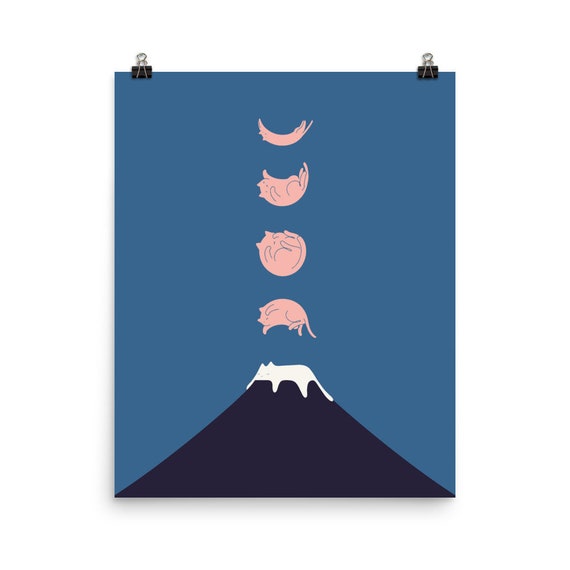 Cat Landscape 73 Art Print