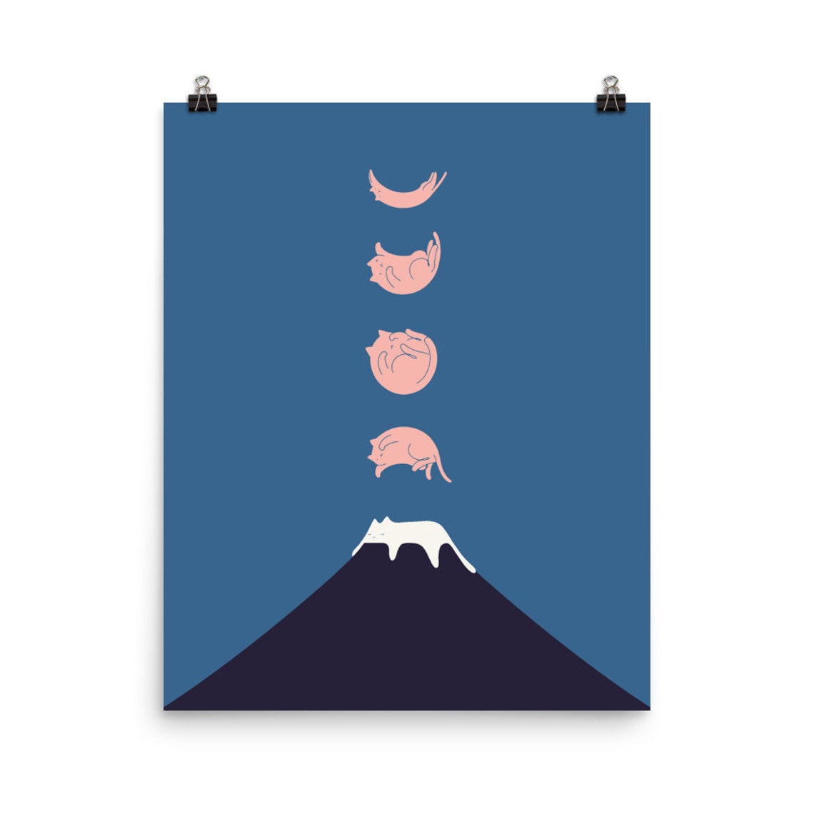 Cat Landscape 73 Art Print