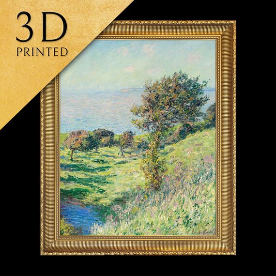 Coup De Vent By Cloude Monet 3d Printed With Texture And Brush Strokes Looks Like Original Oil Painting