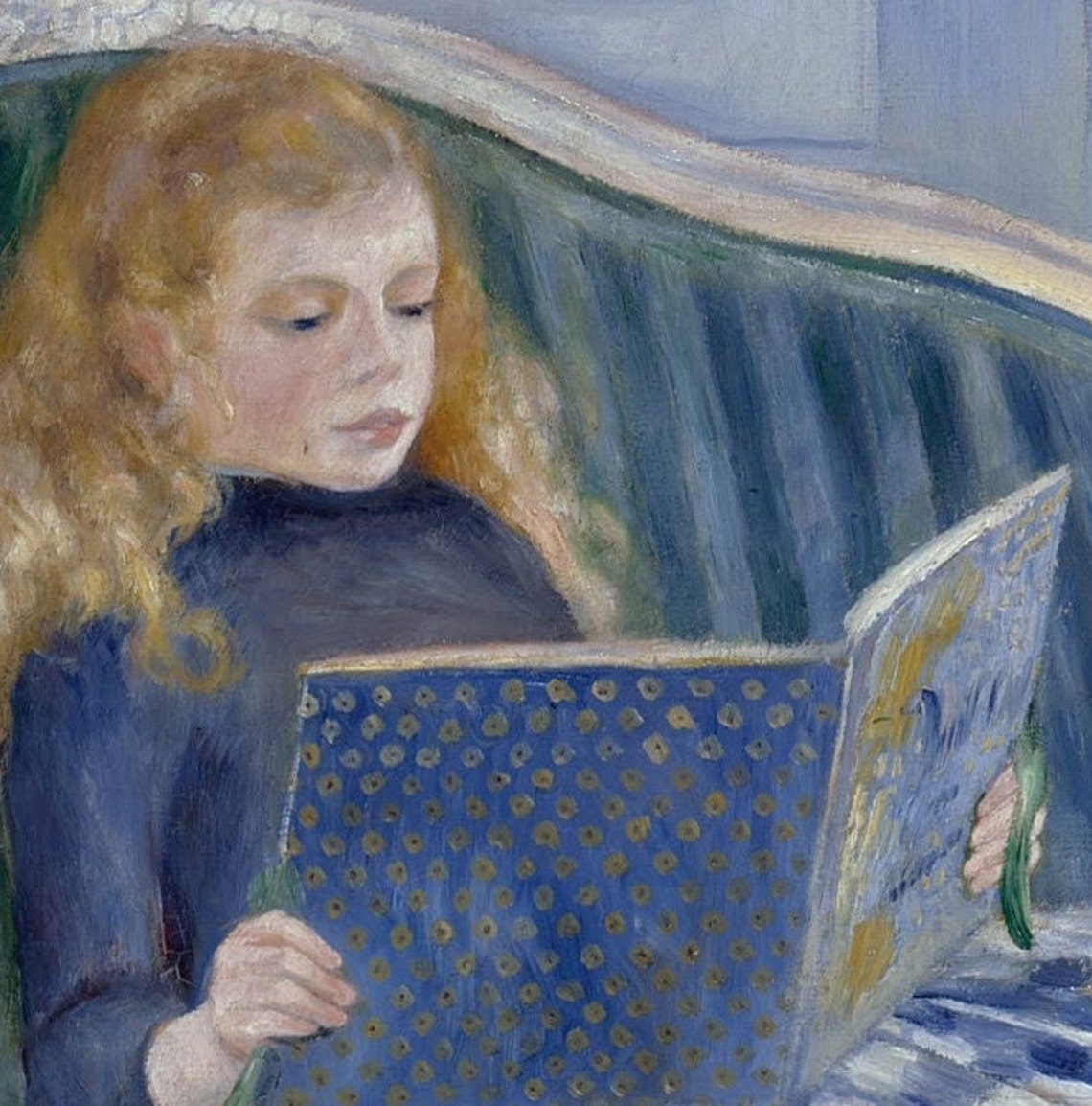 Renoir Childrens Afternoon at Wargemont Parlor Interior Poster - Image 2