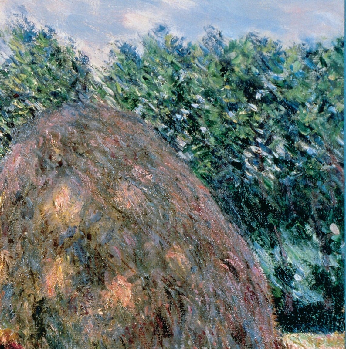 Haystacks By Claude Monet 3d Printed With Texture And Brush Strokes Looks Like Original Oil Painting - Image 2