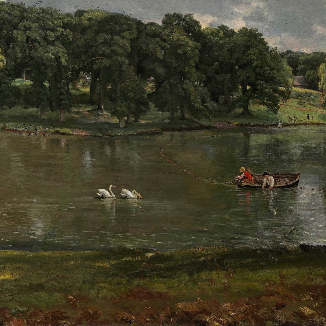 Wivenhoe Park Essex, John Constable Art Print - Image 2
