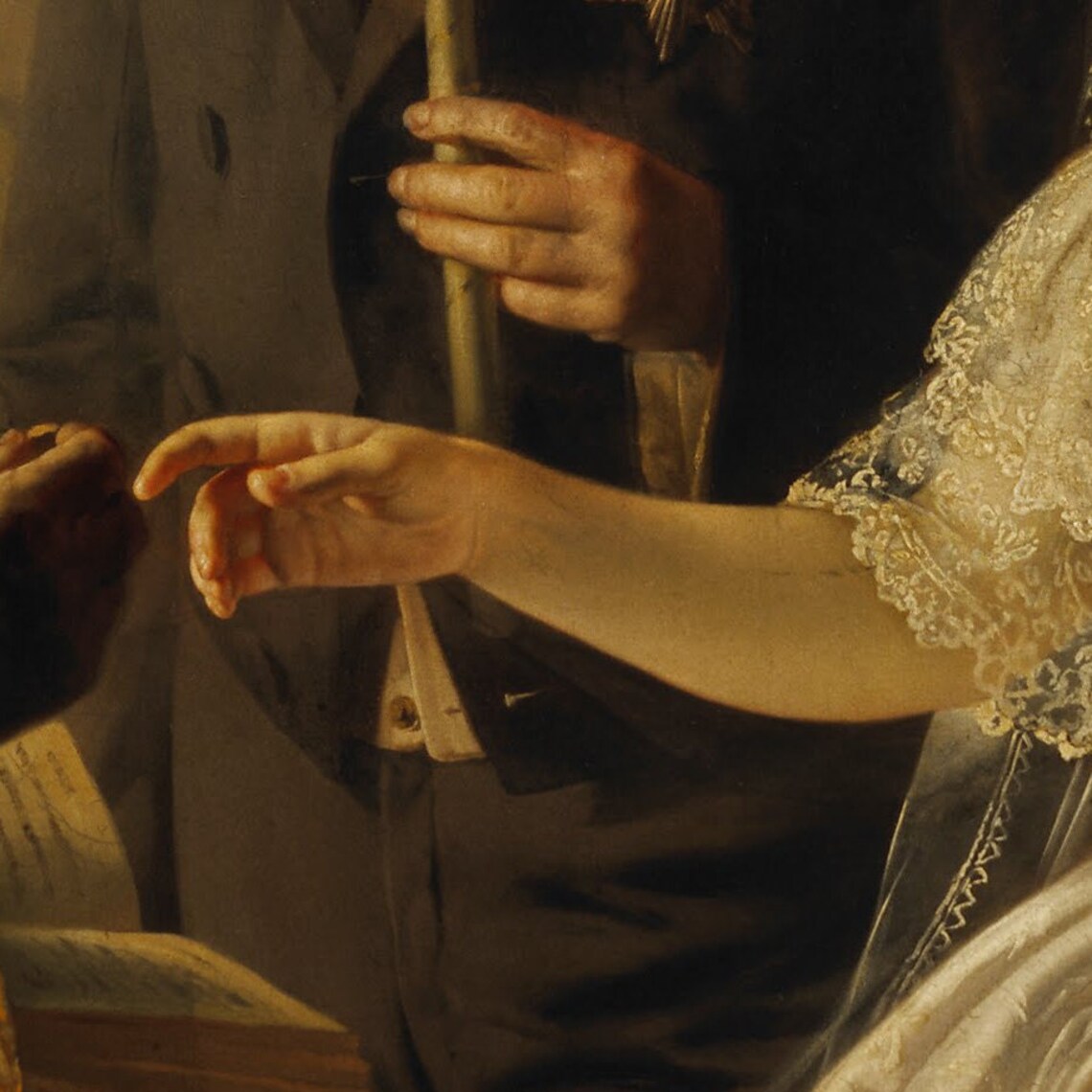 The Unequal Marriage by Vasily Pukirev Art Print - Image 2