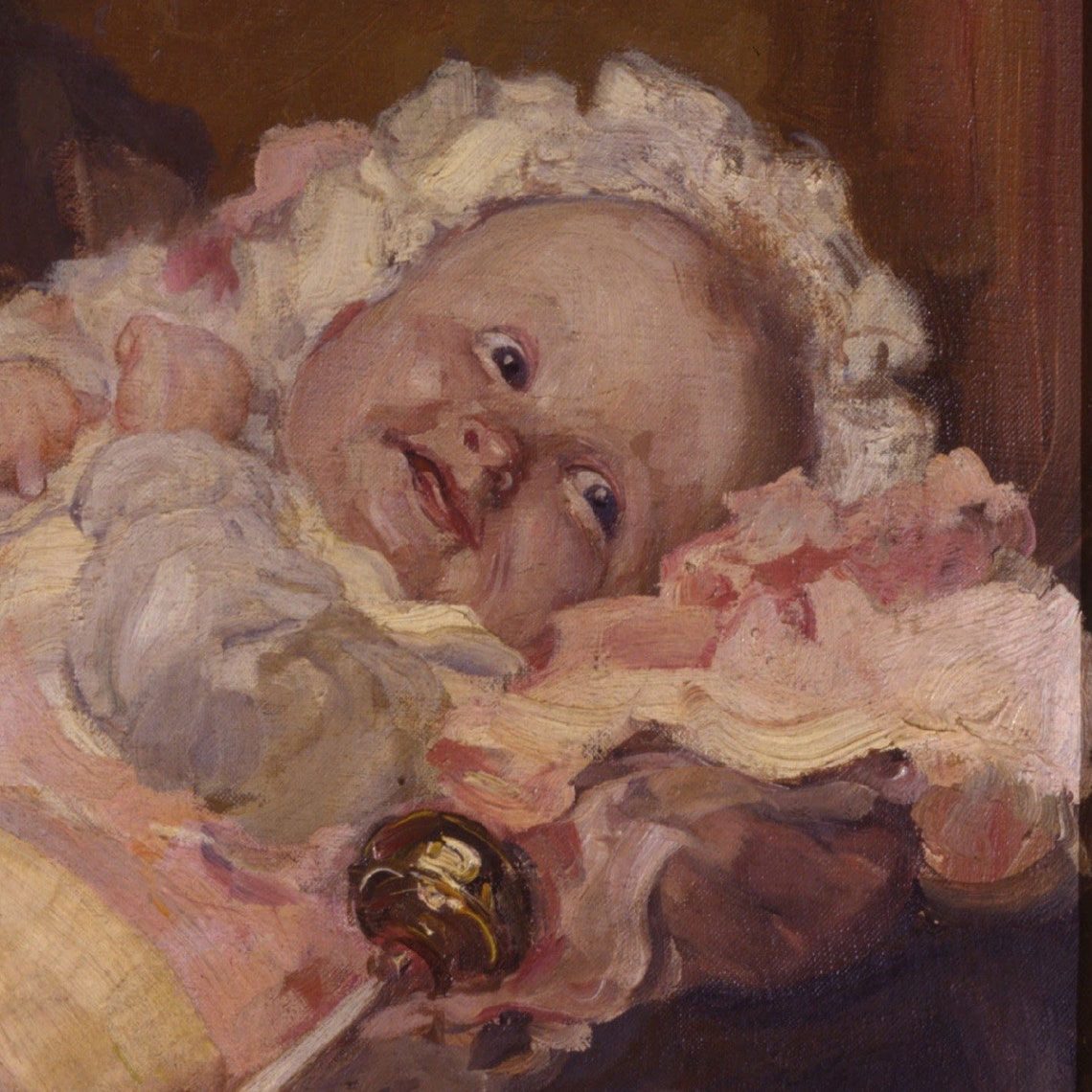 Hans Looschen Mother and Child Tender Portrait Classic Print - Image 3