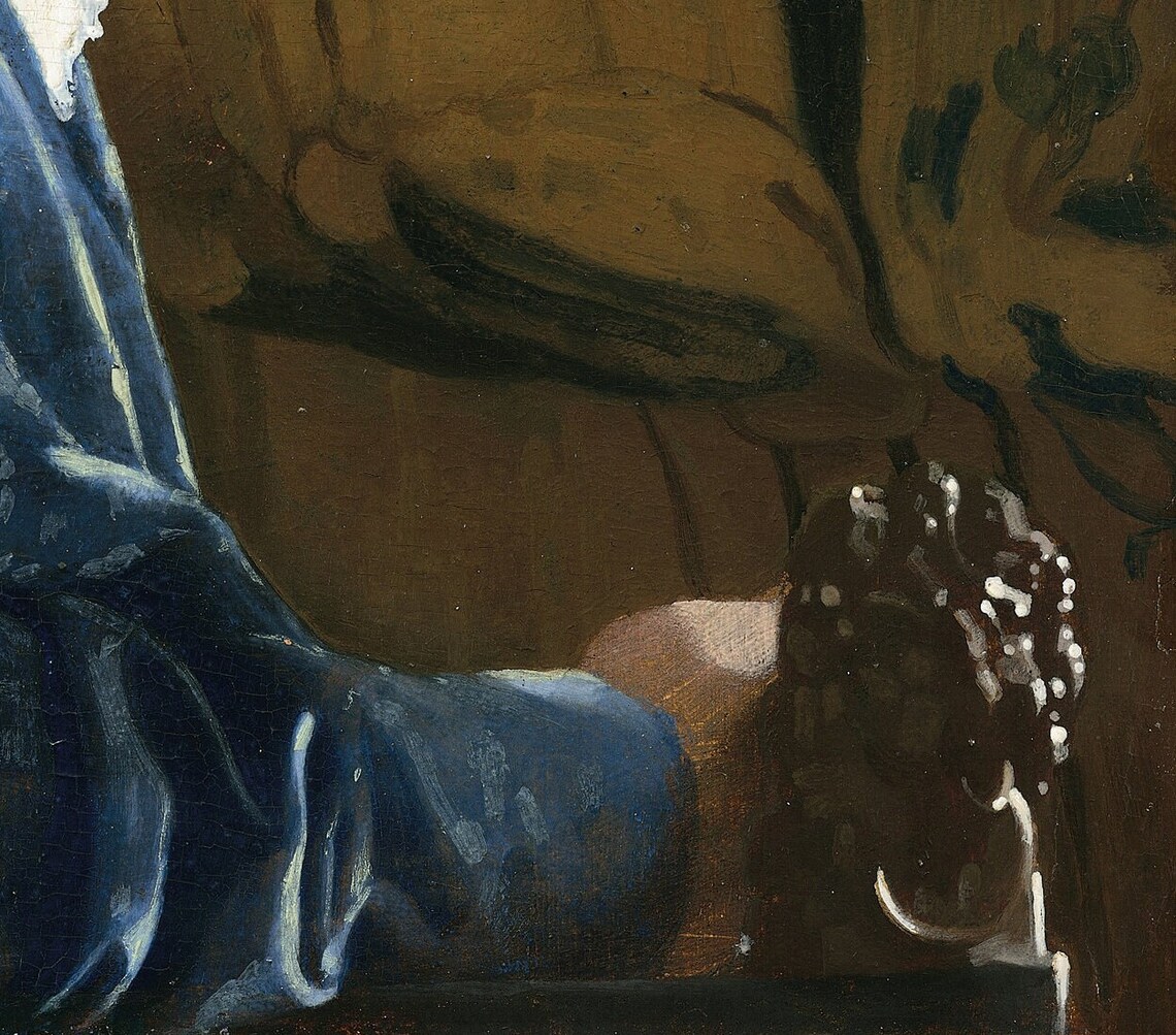 Vermeer Girl with the Red Hat Portrait Classic Masterpiece Poster - Image 2