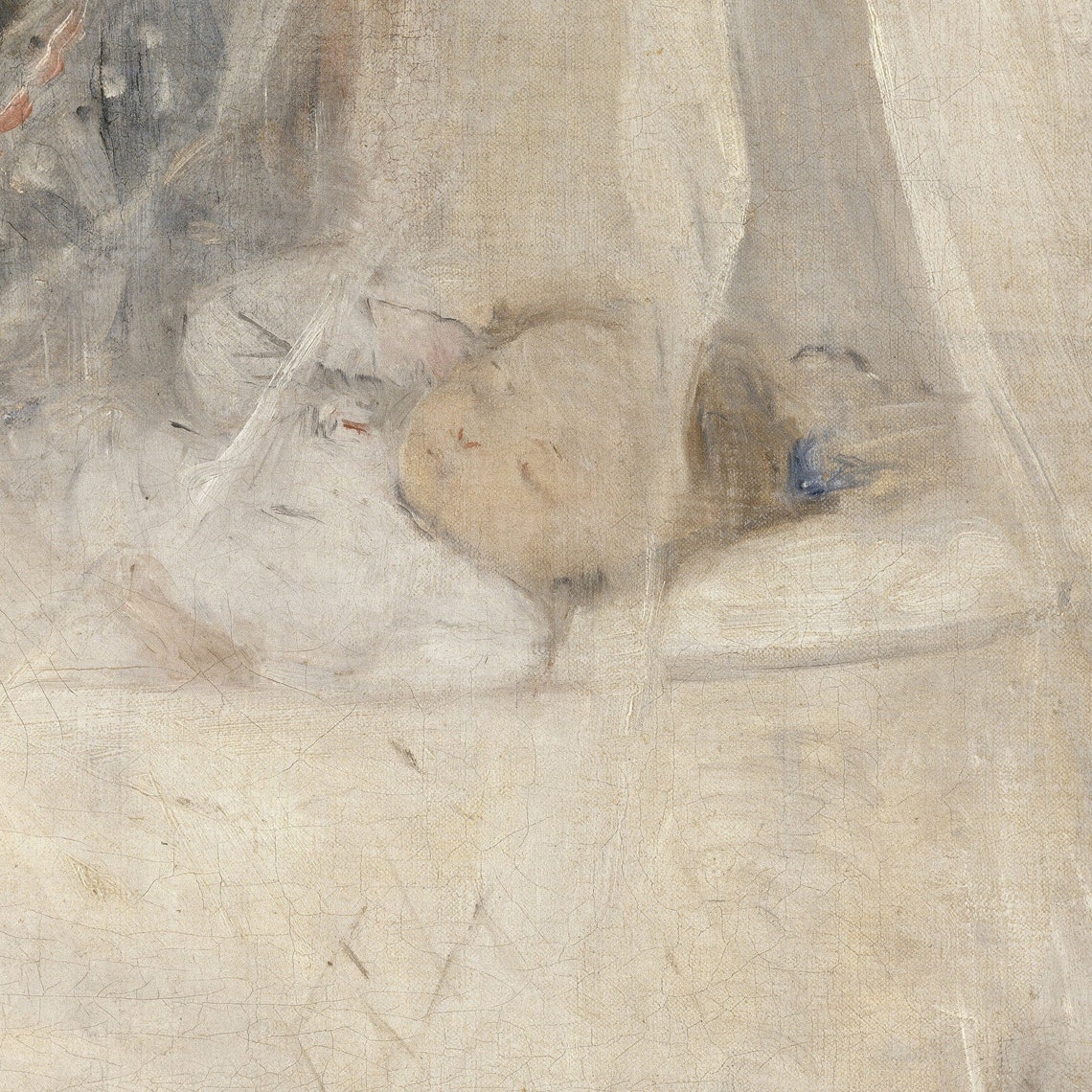 Berthe Morisot The Cradle Mother Watching Her Sleeping Baby Poster - Image 2