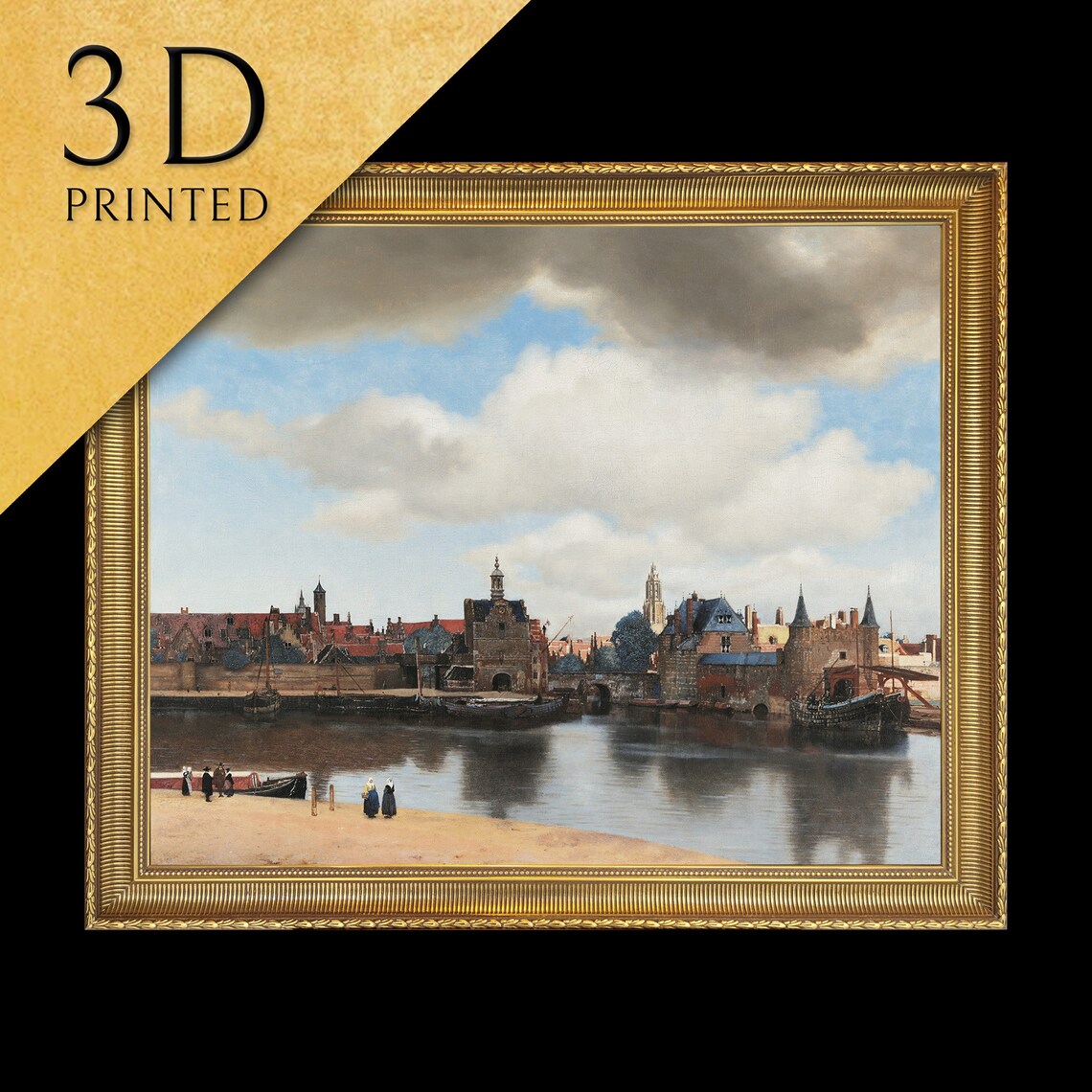 View Of Delft by Johannes Vermeer Art Print