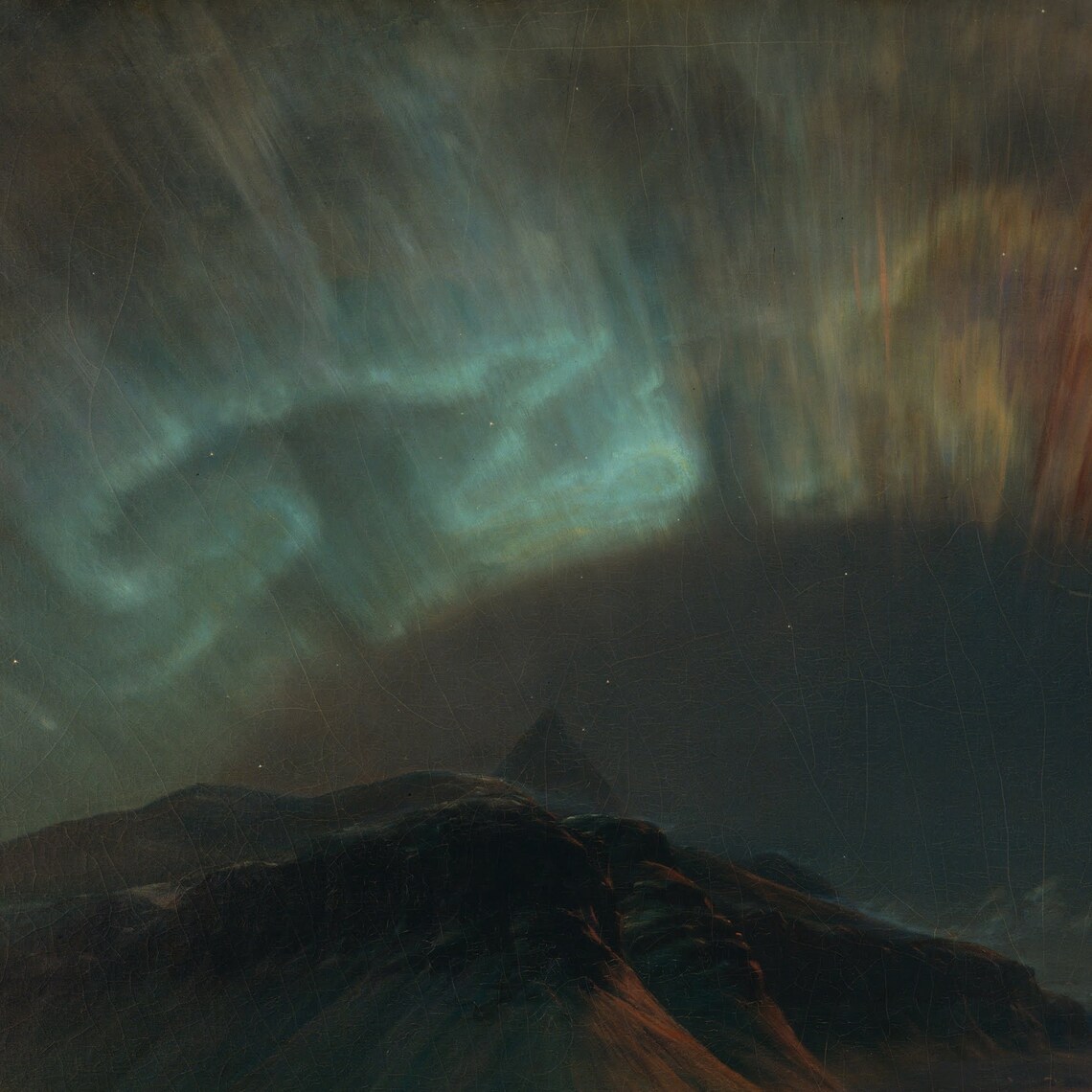 Aurora Borealis by Frederic Edwin Church Arctic Northern Lights Poster - Image 2