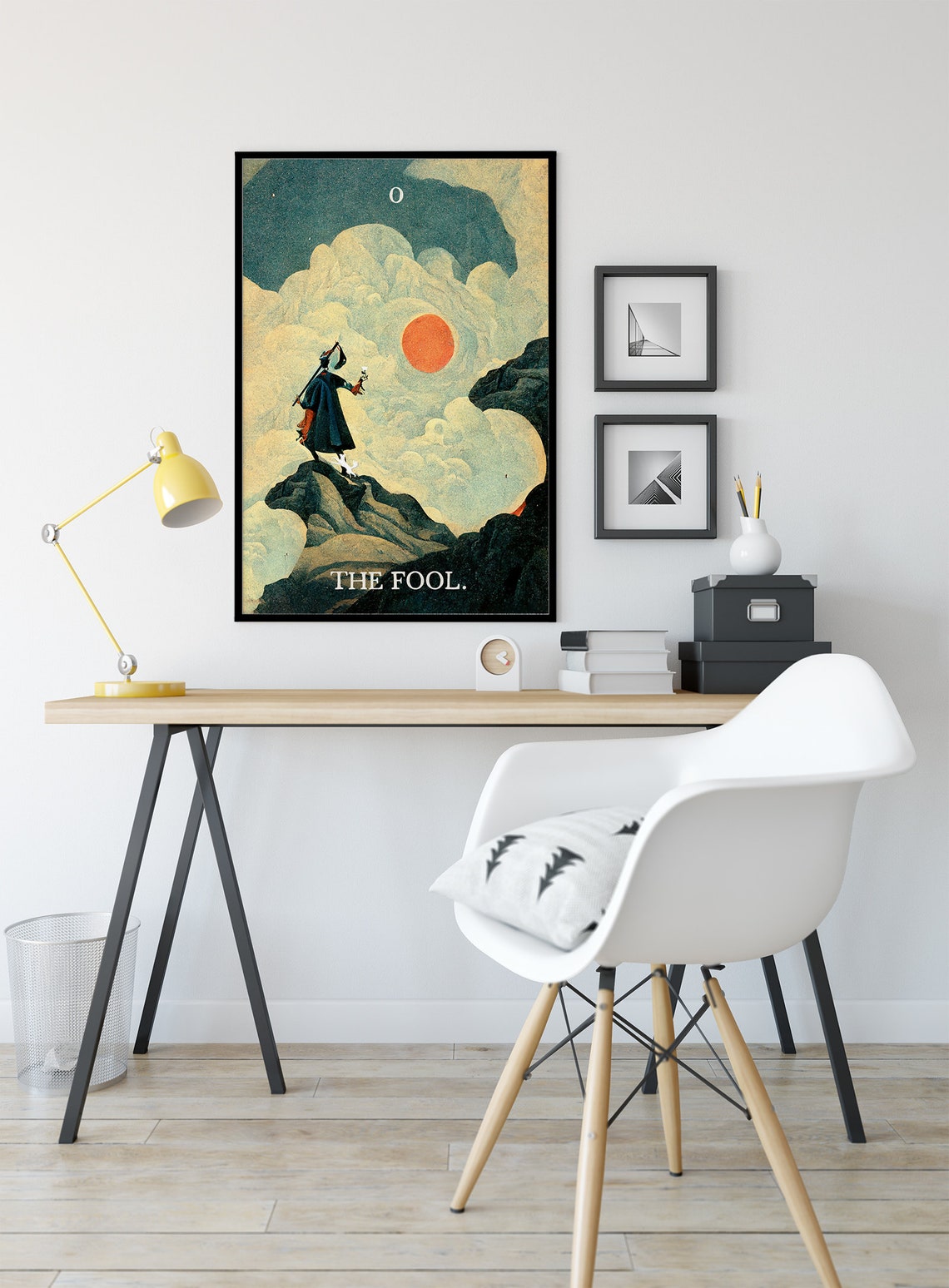 The Fool Tarot Card, Tarot Art Print - Image 2