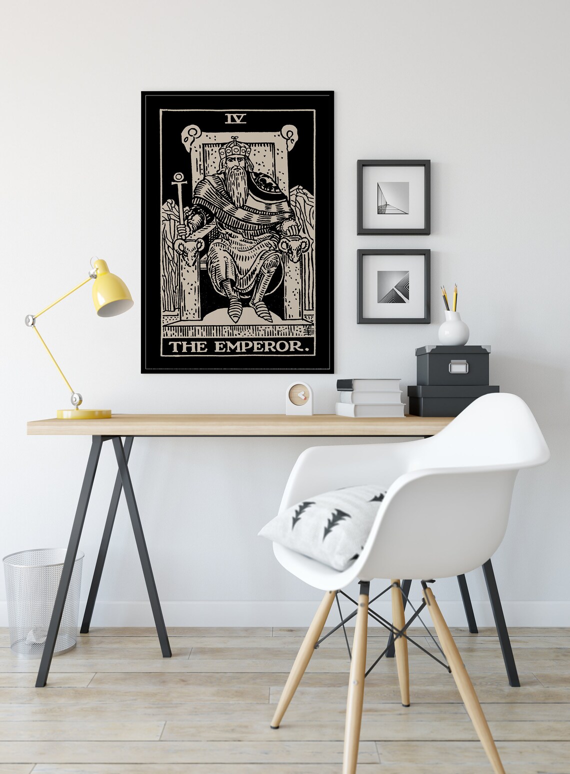 The Emperor Tarot Card, Astrology Tarot Poster - Image 2
