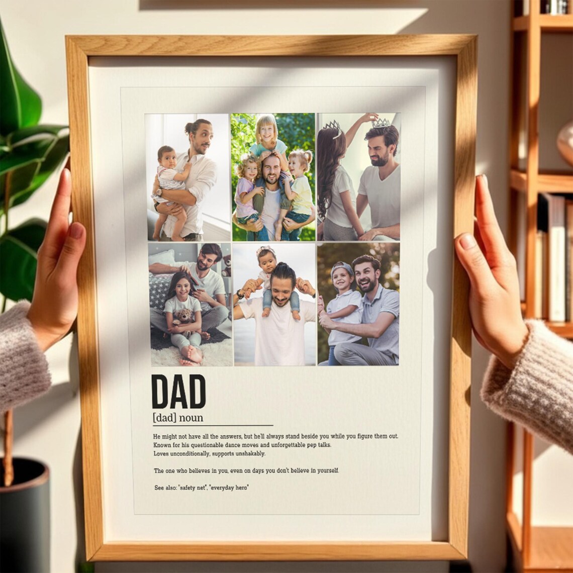 Personalized Dad Definition, Birthday Gift