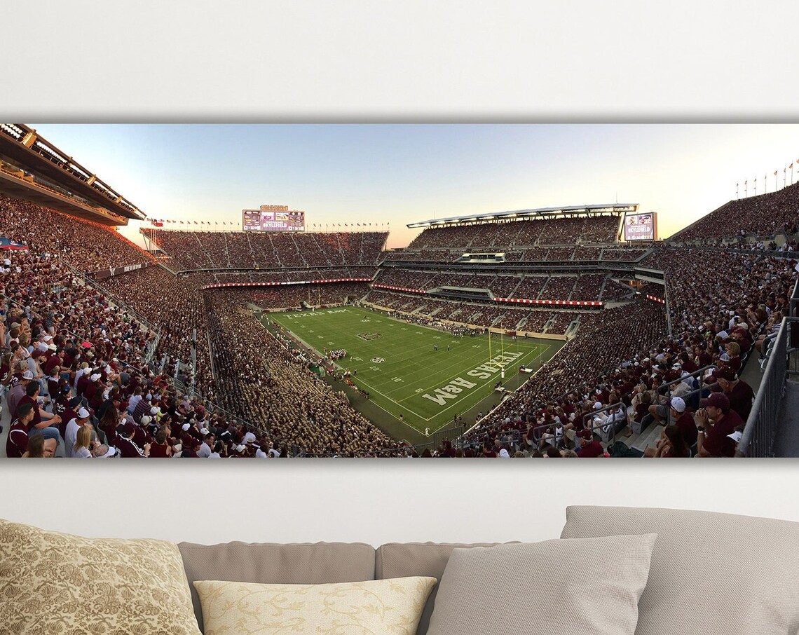 Kyle Field Stadium Poster, Texas A&M Aggies