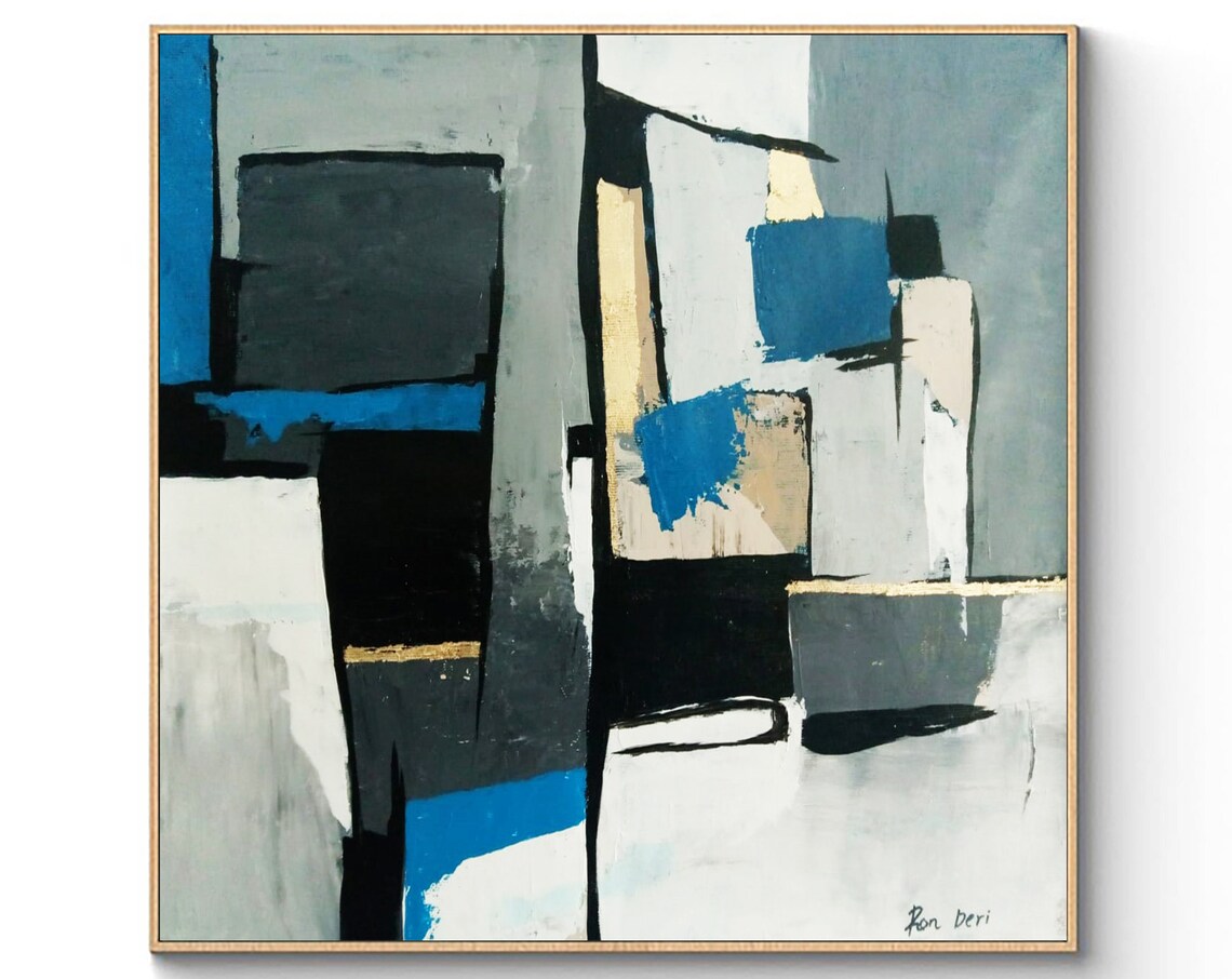 Abstract Painting, Contemporary Art Wall Art Print - Image 4