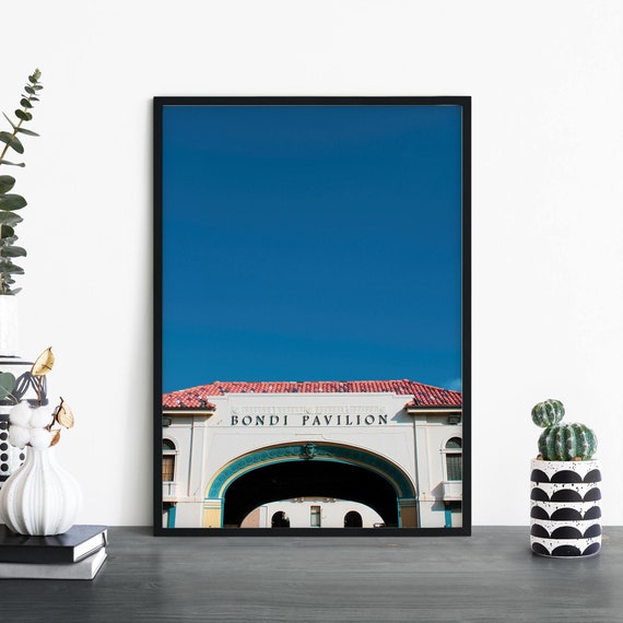 Bondi Pavilion Sydney Australia Print Wall Art A4 A3 A2 A1
