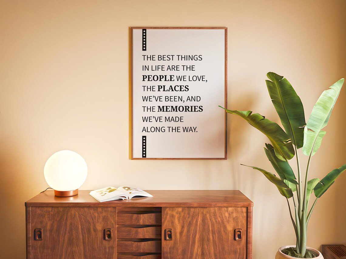 The Best Things In Life, Motivational Quote - Image 2
