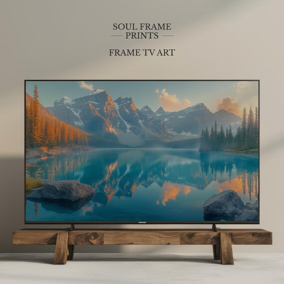 Banff National Park Moraine Lake Turquoise Reflection Autumn Poster