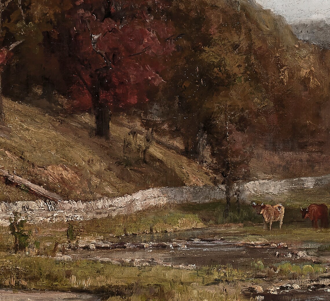 Fall Farmhouse Vintage Autumn Art Print - Image 4
