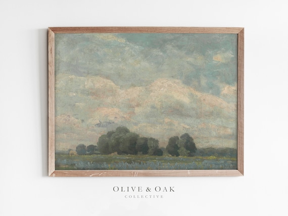 Country Landscape - Vintage Farmhouse