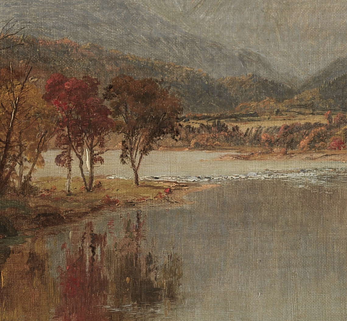Fall Autumn Landscape Art Print - Image 3