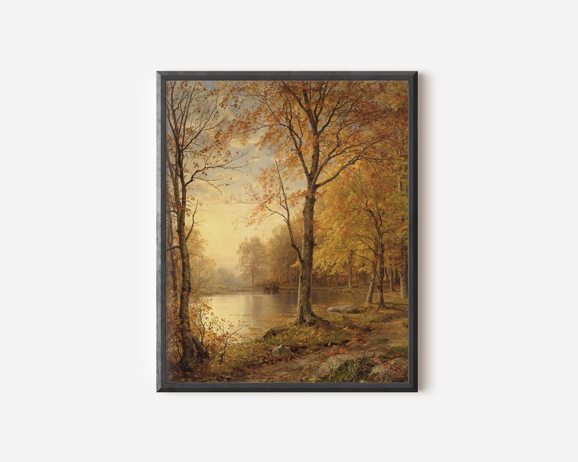 Autumn Landscape Painting, Fall Art Print - Image 3