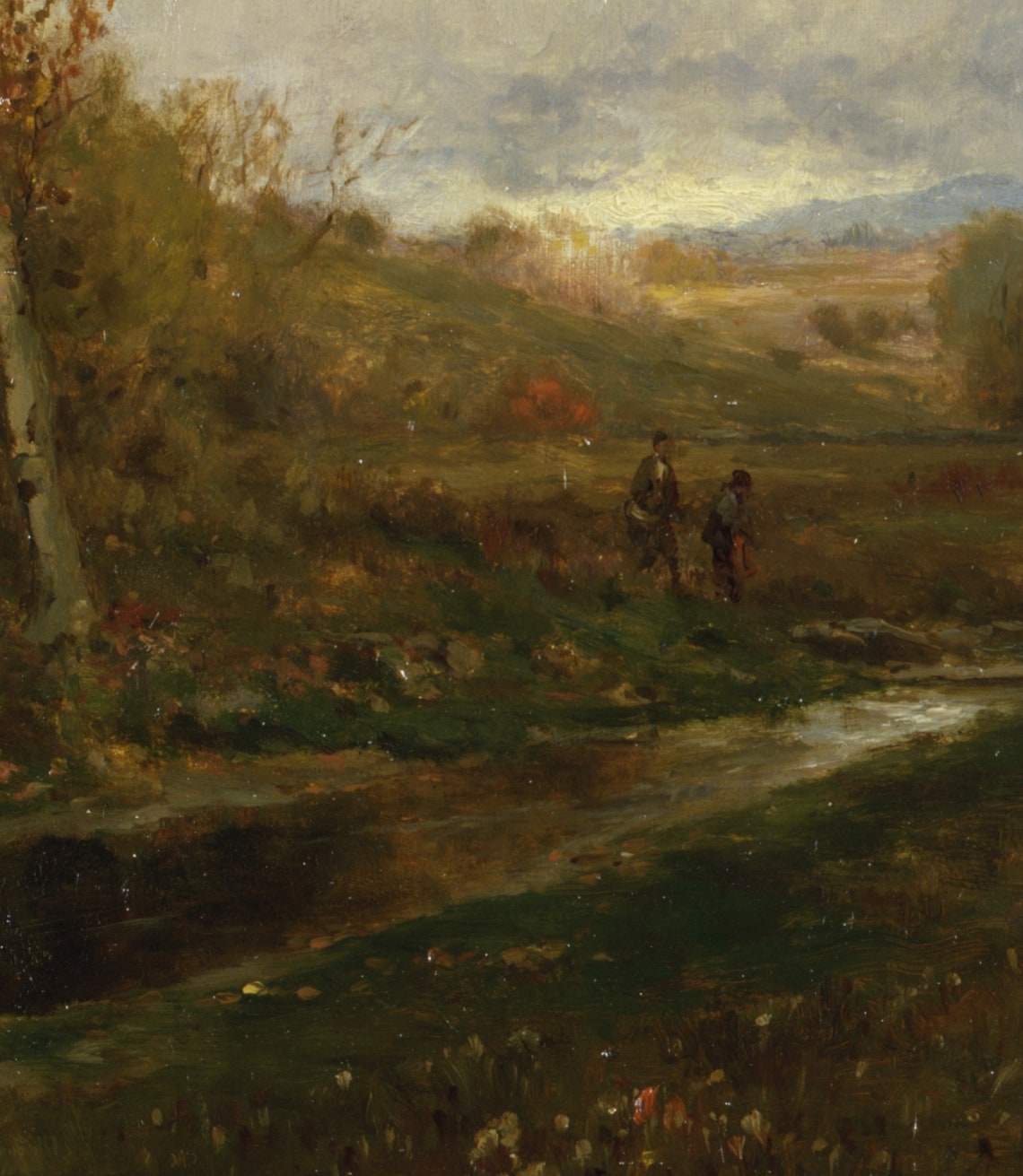 Autumn Landscape Painting, Vintage Country Art Print - Image 3