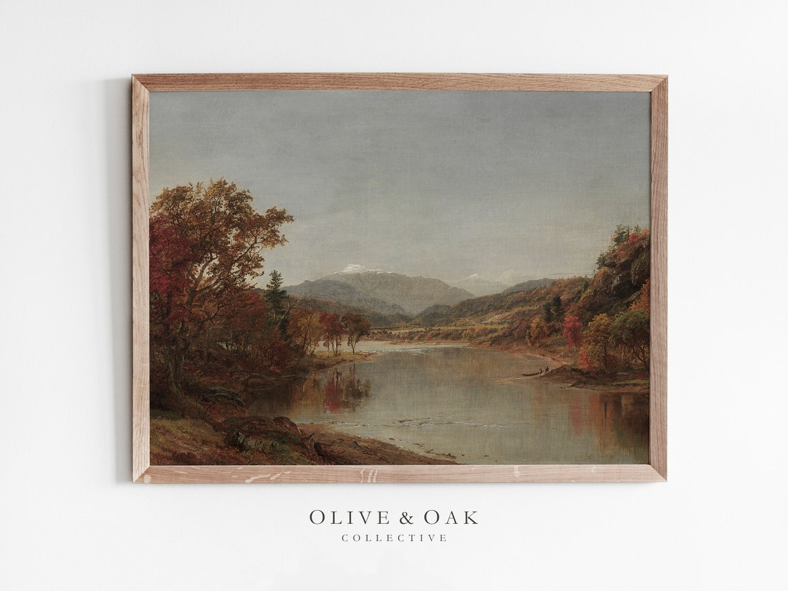 Fall Autumn Landscape Art Print