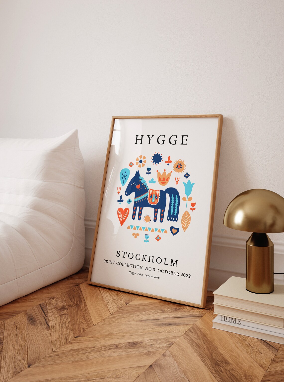 Hygge Definition Scandinavian Decor Art Print - Image 3