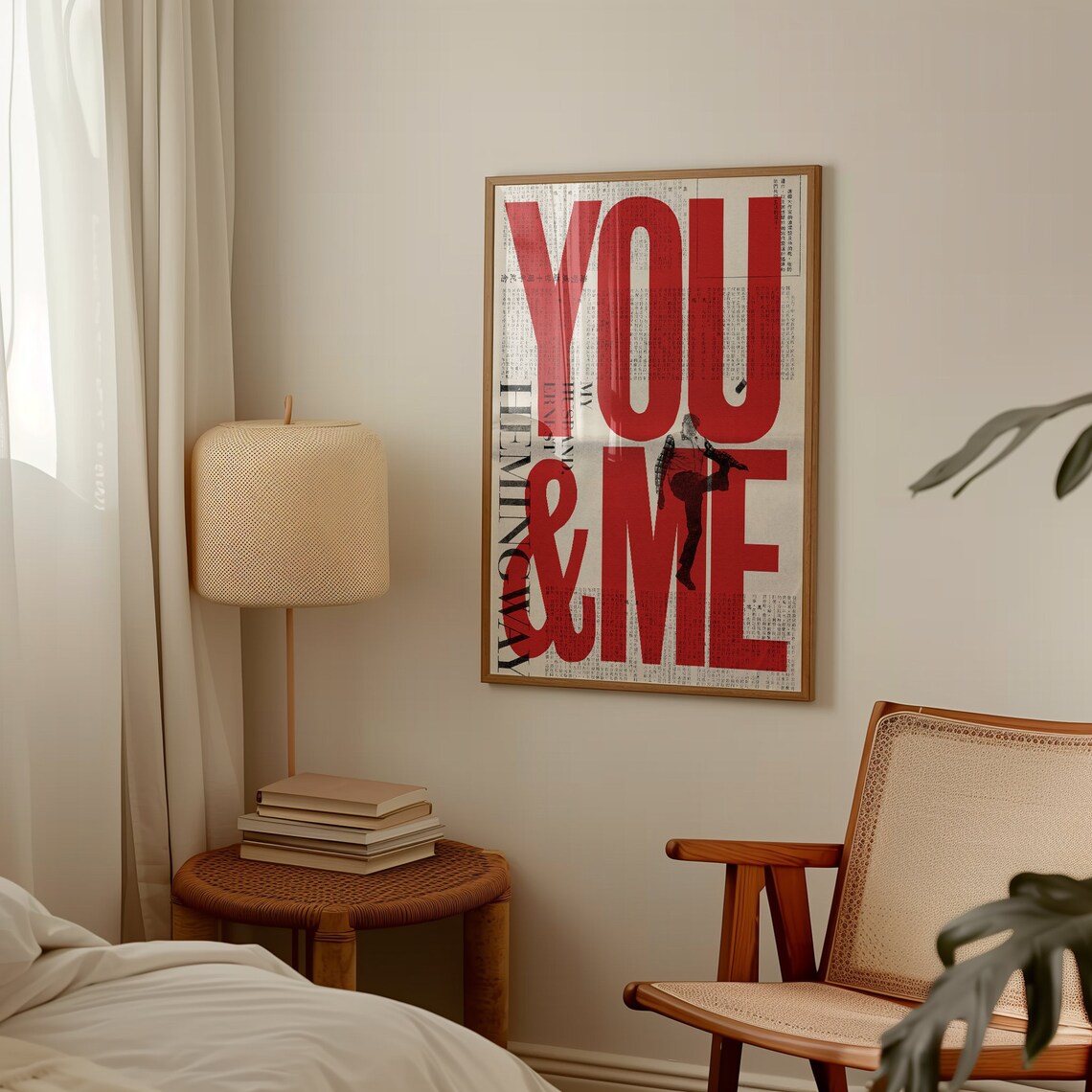 New York Times 70s Retro Typography Love Poster - Image 4