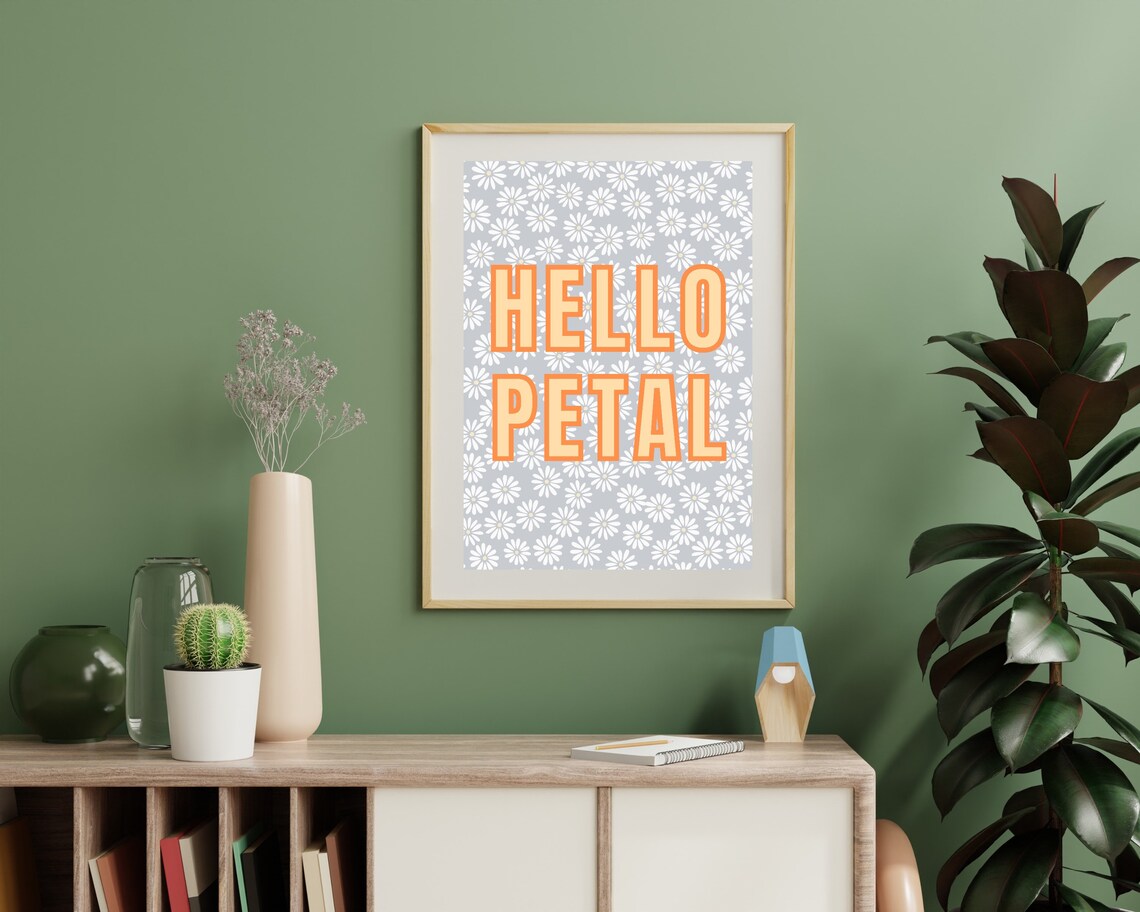 Daisies Flower Art Print, Botanical Gallery Wall - Image 2