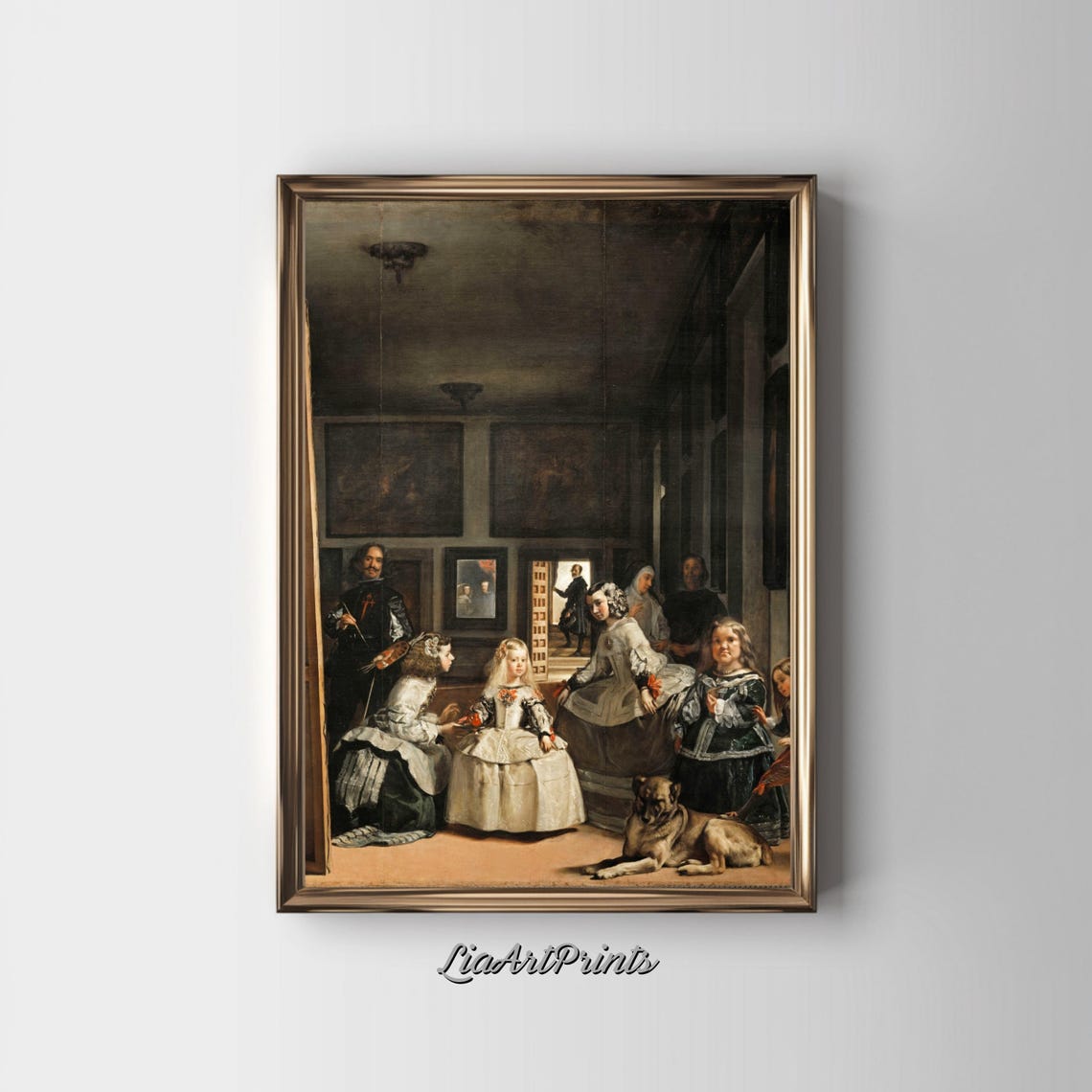 Diego Velazquez Las Meninas Spanish Court Maids Honor Art Poster - Image 2