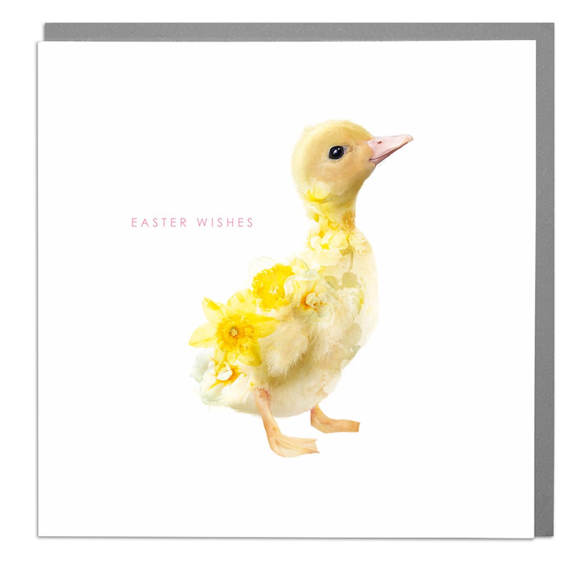 Happy Easter Duckling, Whimsical Easter Greeting