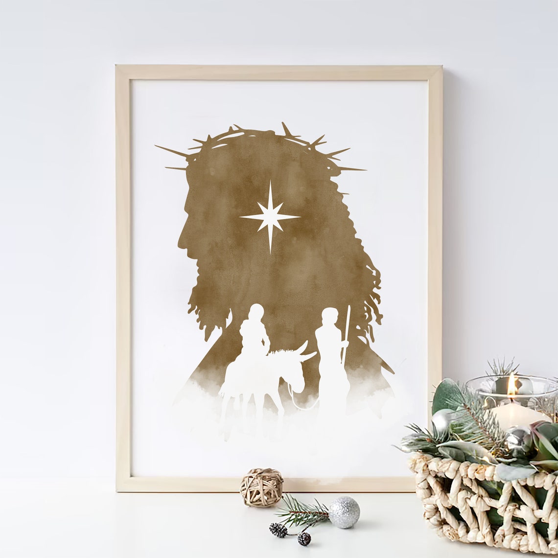 Christmas Jesus Wisemen Christmas Art Picture Of Jesus Jesus Watercolor Lds Art Nativity Print Holy Family