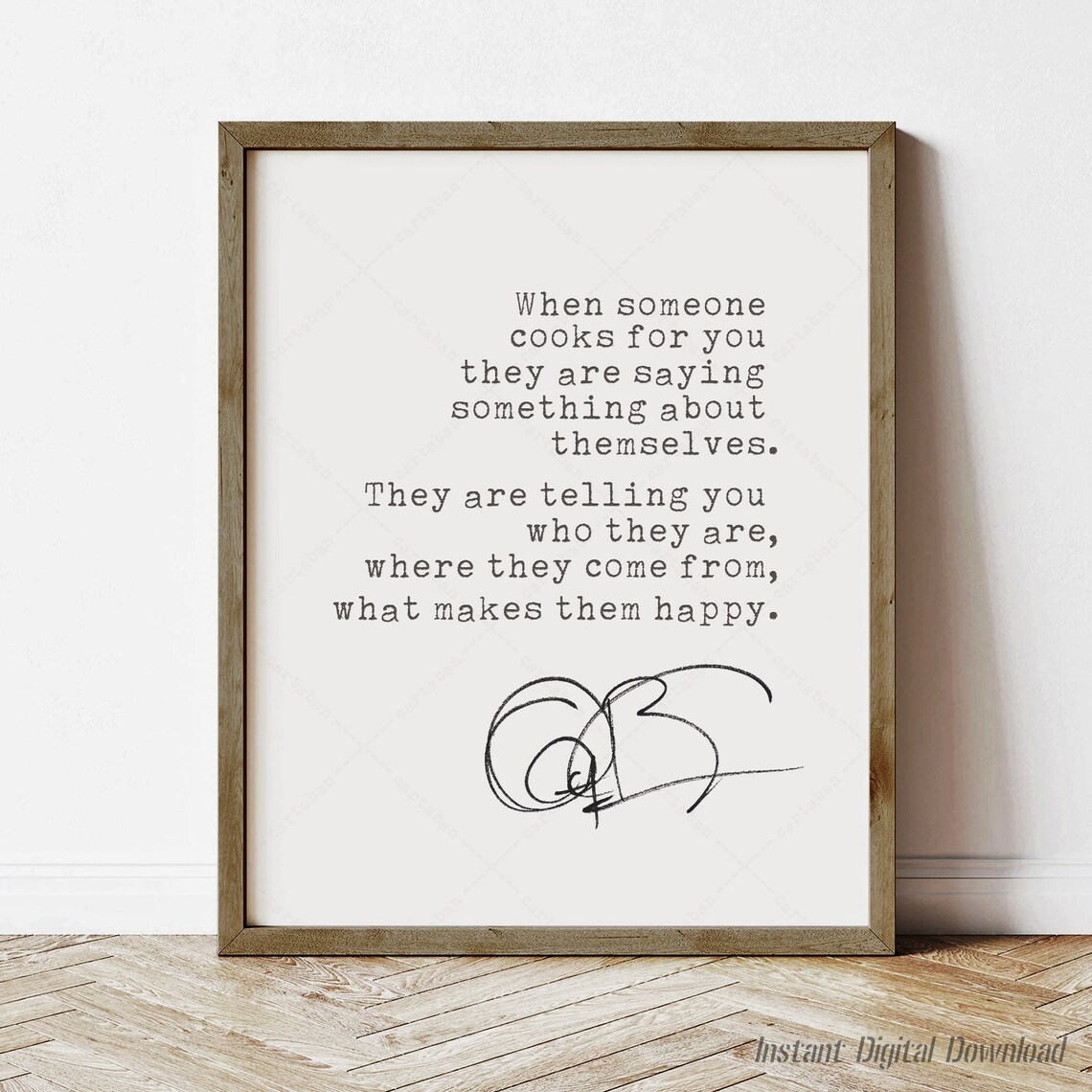 Anthony Bourdain Travel Quote Poster Art Print