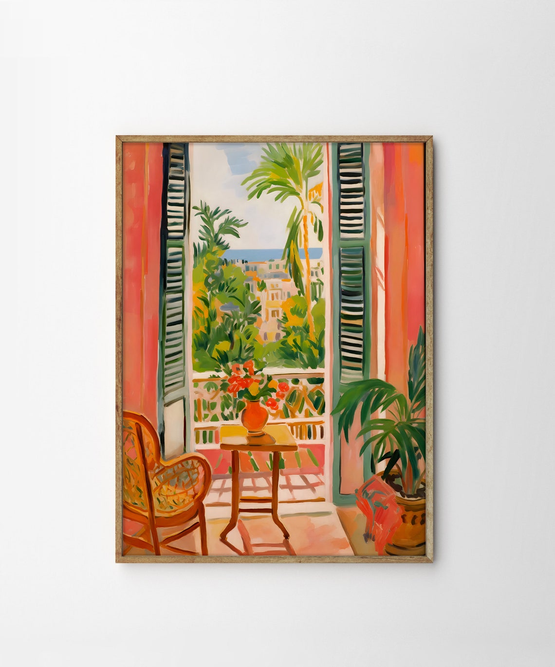 Matisse Poster Open Window Henri Matisse Modern Art Print On Museum Quality Paper - Image 4