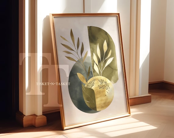 Botanical Watercolor Painting Art Print