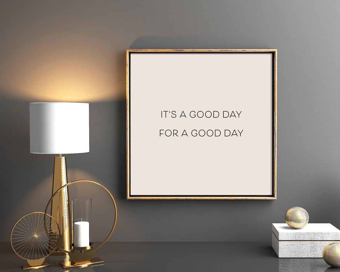 Positive Quote, Beige Motivational Office Poster - Image 2