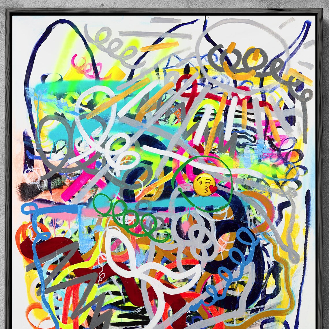 Ron Deri Modern Abstract Contemporary Art Print - Image 3