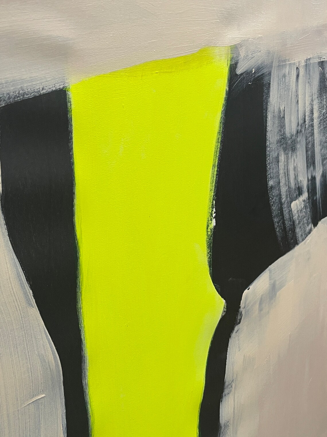 Ron Deri Abstract Modern Large Wall Art Print - Image 2