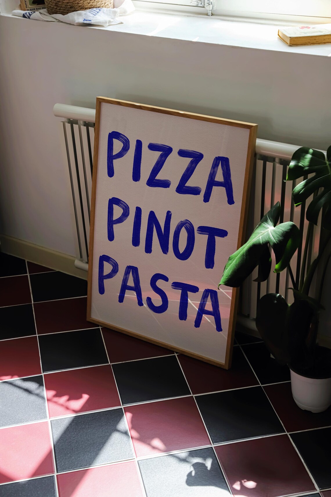 Italian Food Wall Art, Bold Typography Print - Image 4