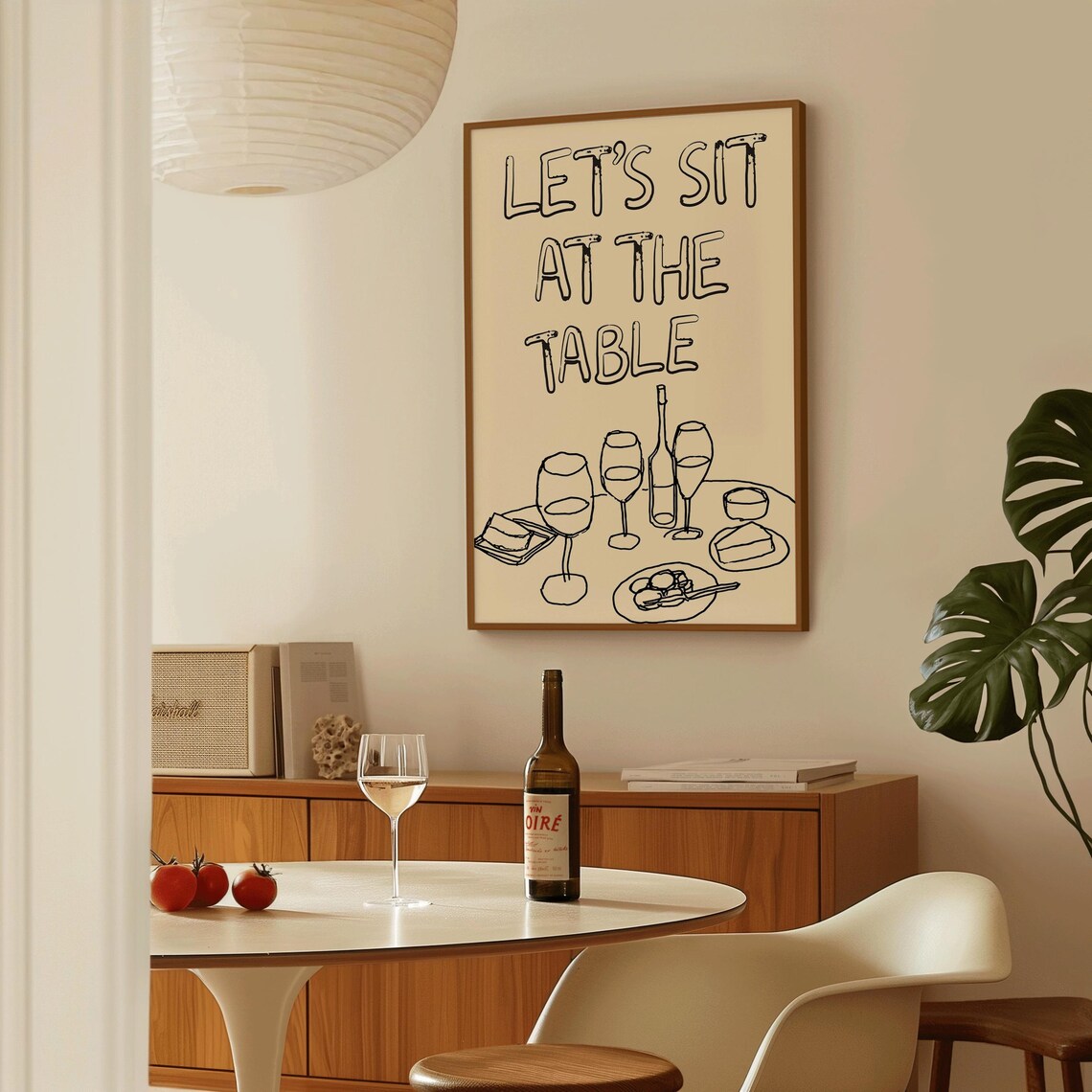Kitchen Wall Art Food Typography, Dining Room Print - Image 5