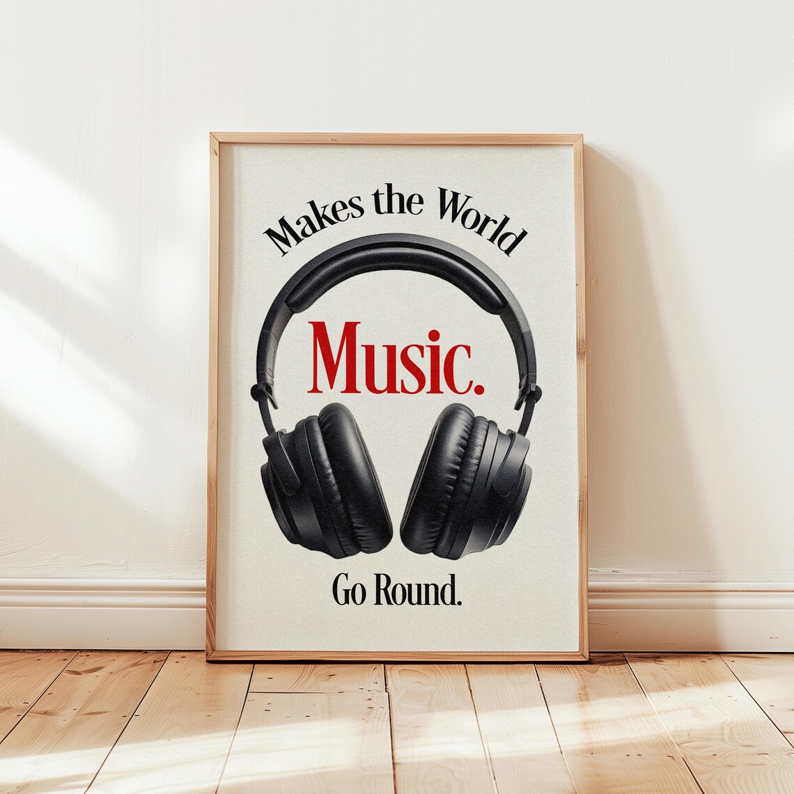 Music Makes The World Go Round, Vintage Poster - Image 2