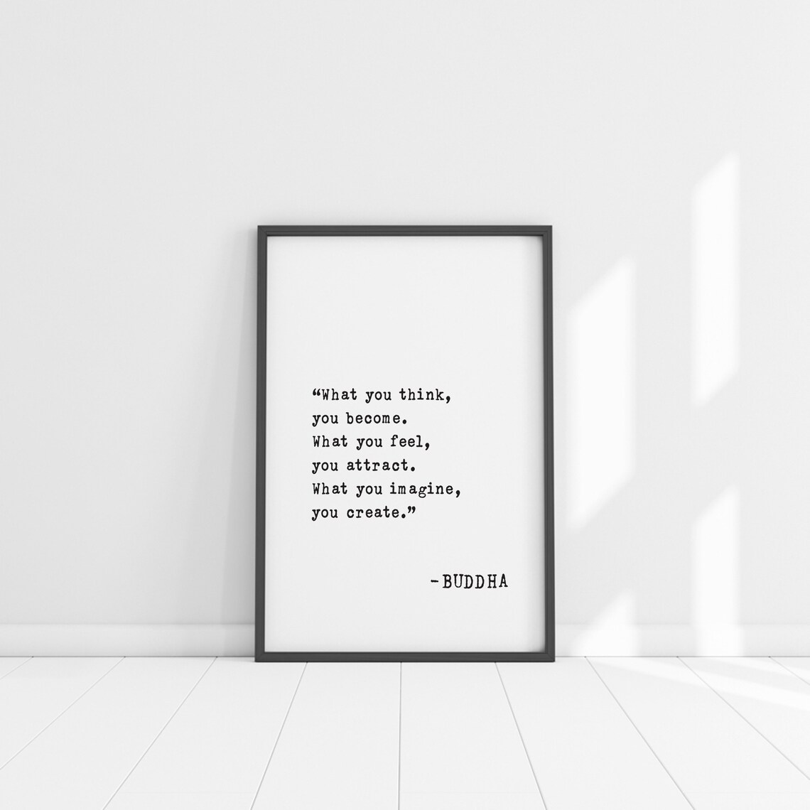 Buddha Wisdom Quote, Modern Minimalist Art Print - Image 5