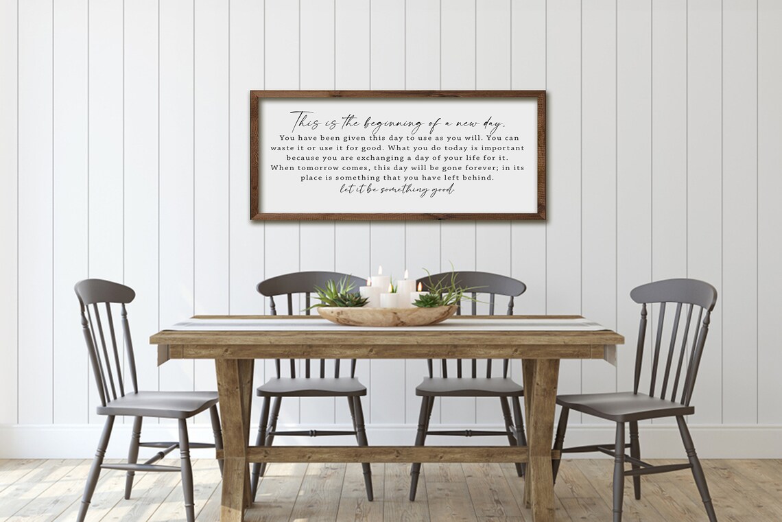 This Is the Beginning of a New Day Motivational Print - Image 4